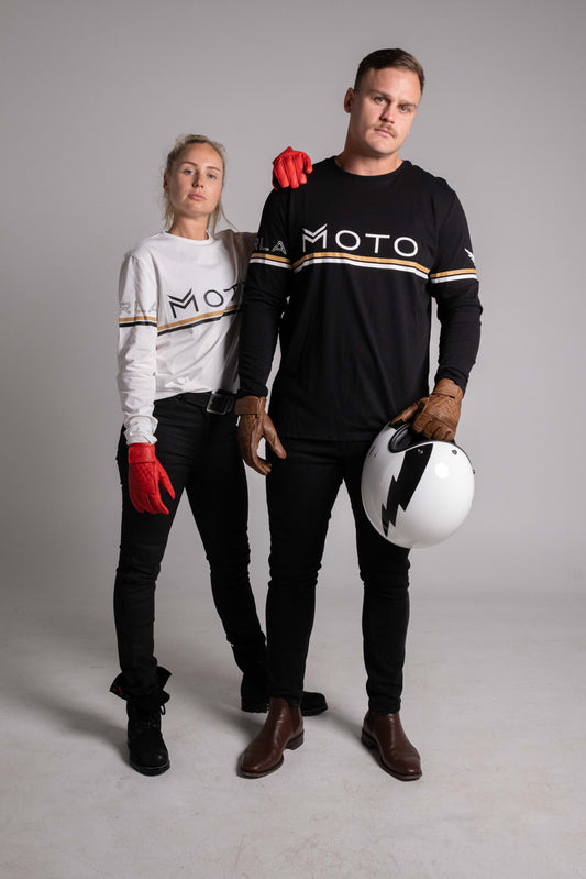 MOTO Unisex Long Sleeve Tee