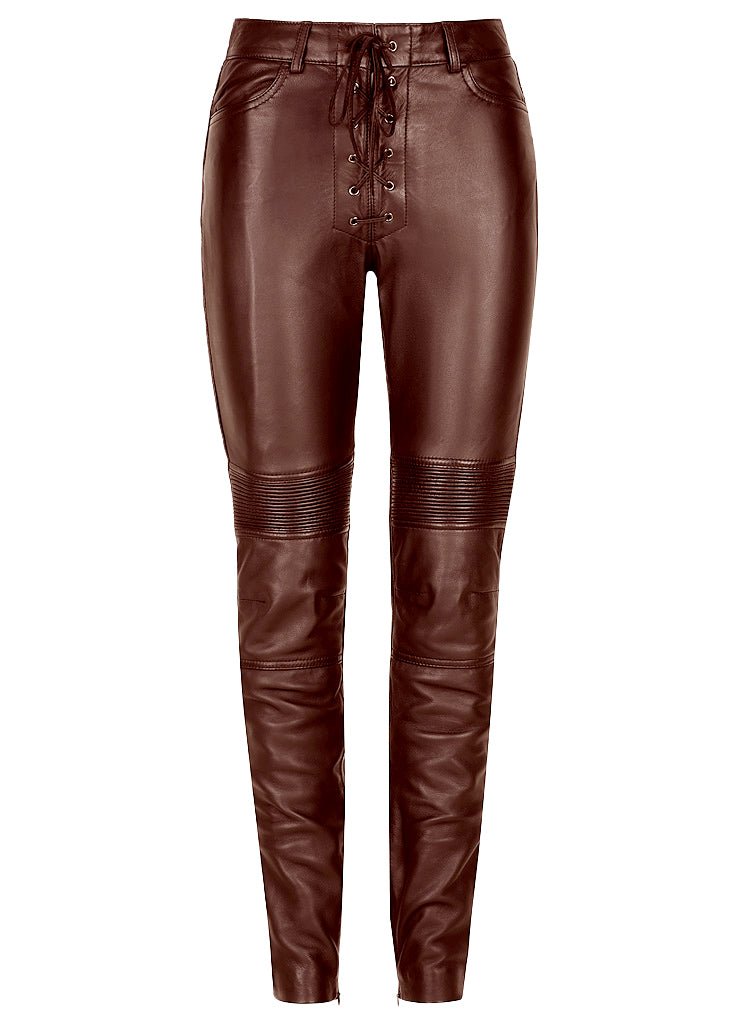 BELLE NOIR PANTS - Black Arrow Moto