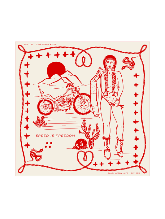 DESERT BANDANA - Black Arrow Moto