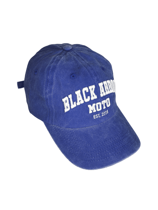 VARISTY LOGO CAP - Black Arrow Moto